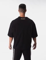 Barcode Berlin Oversized T Shirt Fucking Hot Black