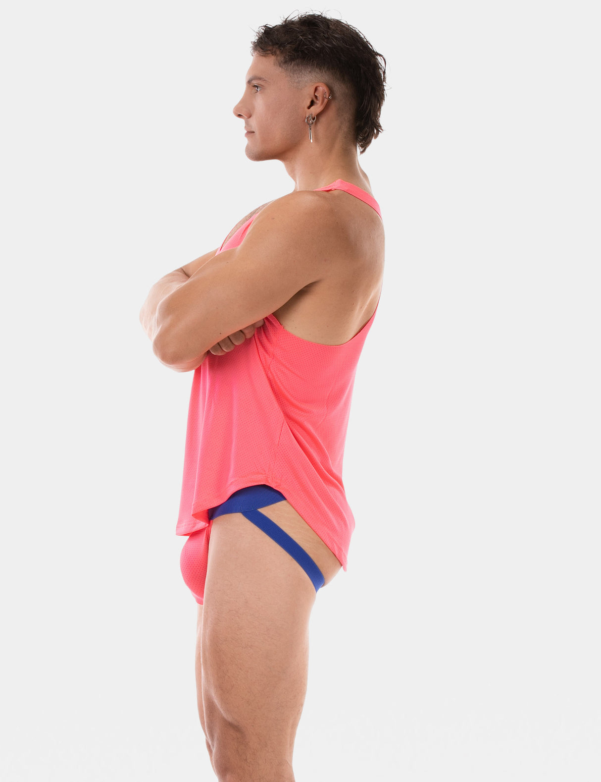 Barcode Berlin Tank Top Siler Pink