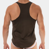 Barcode Berlin Tank Top Siler Olive