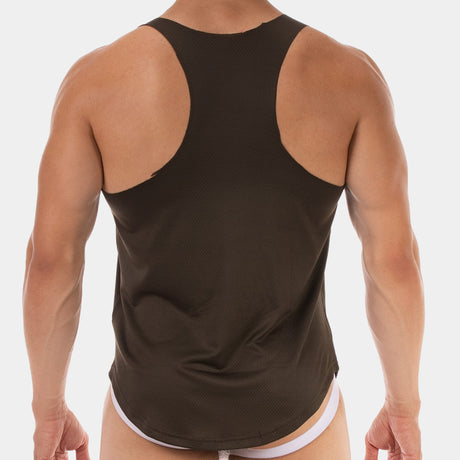 Barcode Berlin Tank Top Siler Olive