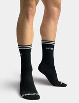 Barcode Berlin Festival Socks Black White