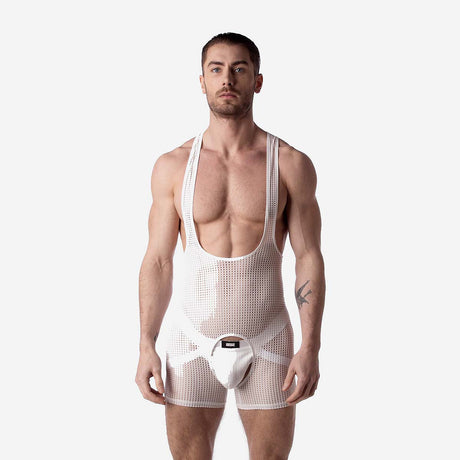 Barcode Berlin Singlet Pan White