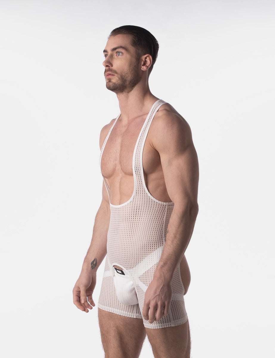 Barcode Berlin Singlet Pan White