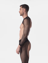 Barcode Berlin Fishnet Sleeves Poggio Black