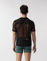 Barcode Berlin Lace Shirt Dusan Black