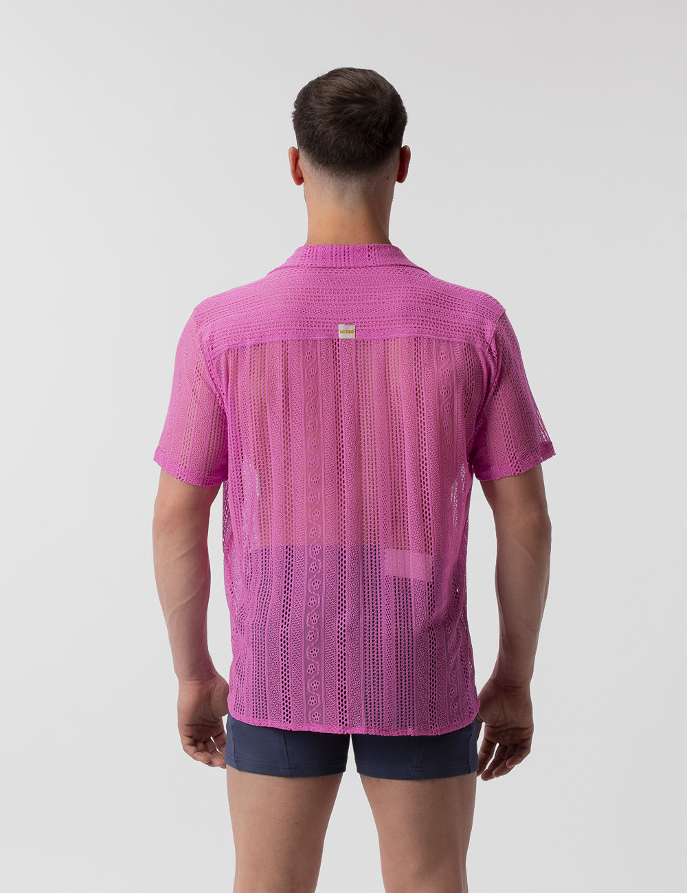 Barcode Berlin Lace Shirt Dusan Pink