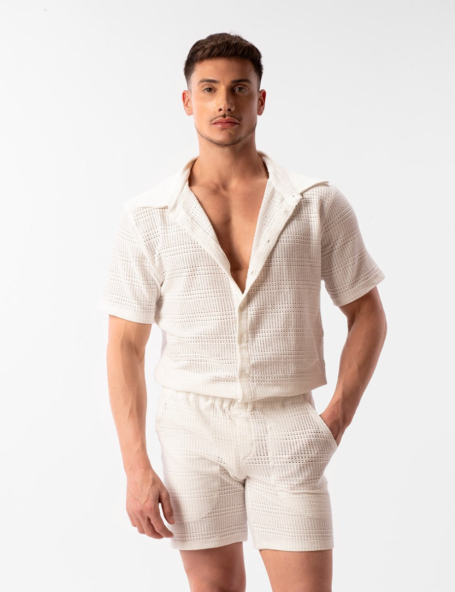 Barcode Berlin Overall Metta White