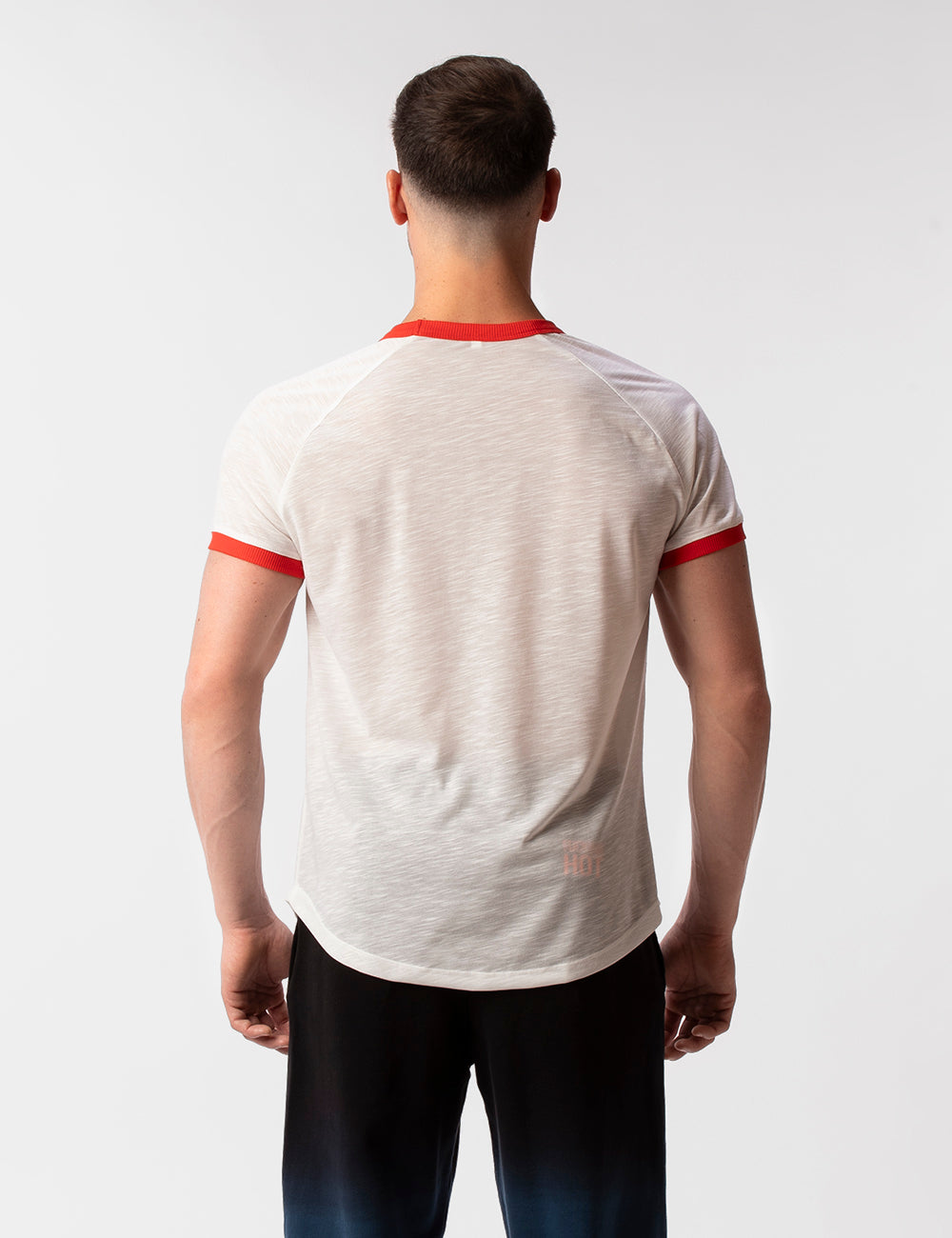 Barcode Berlin T Shirt Raglan Kenji White