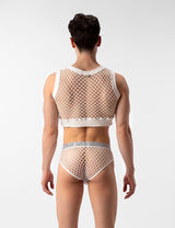 Barcode Berlin Mesh Brief Nursu White