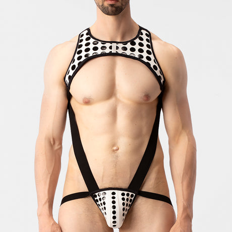 Barcode Berlin Body Harness Lola Black White