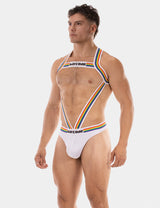 Barcode Berlin Pride Harness Ikem White