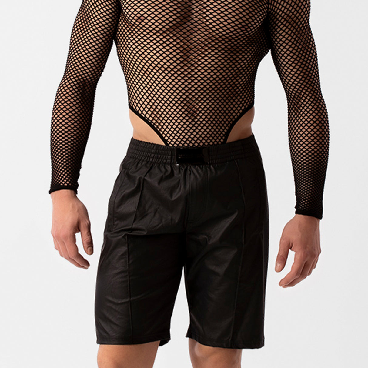 Barcode Berlin Mesh Shirt Dakari Black