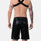 Barcode Berlin Pleated Short Rub Black