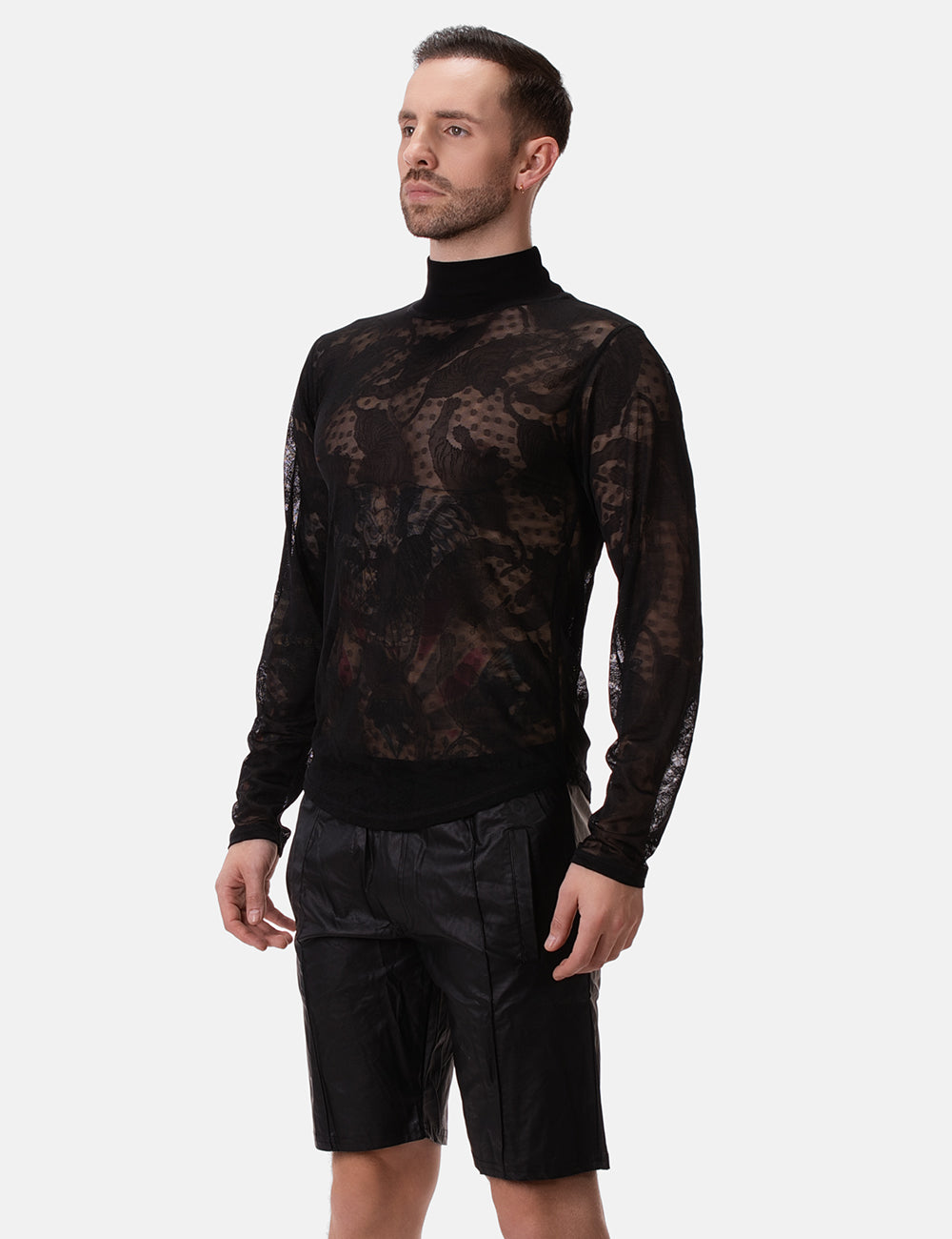 Barcode Berlin Turtle Neck Mete Black