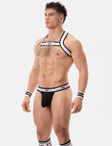 Barcode Berlin Suspender TOP Black White