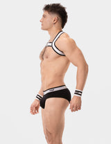 Barcode Berlin Brief Top Black White