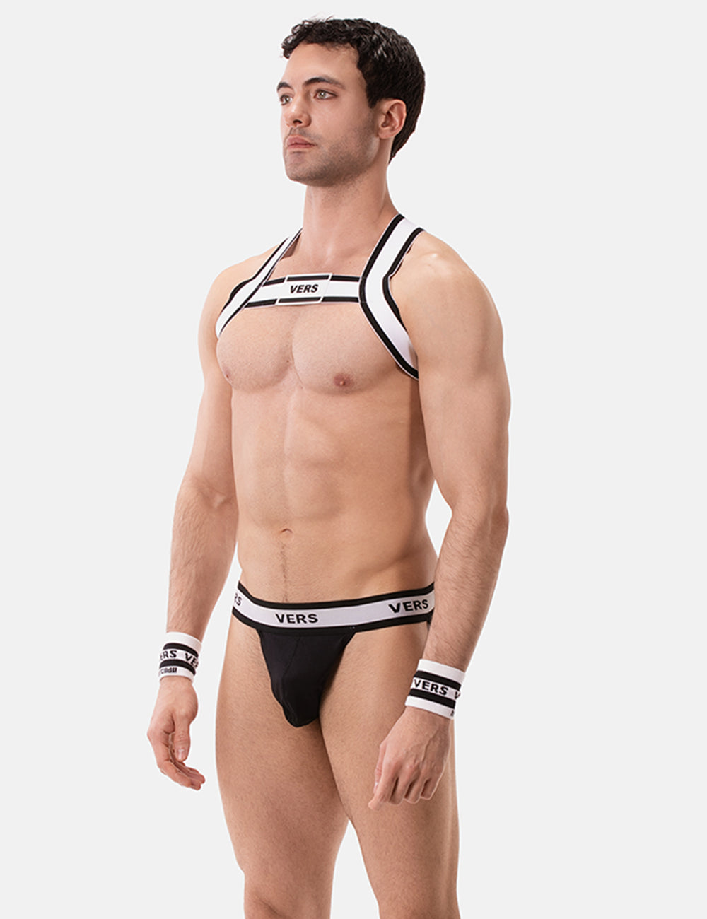 Barcode Berlin Jockstrap VERS Black White