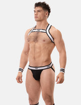 Barcode Berlin Jockstrap TOP Black White