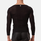 Barcode Berlin Shirt Rimes Black
