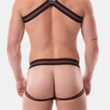Barcode Berlin Jockstrap Zoran Black White Red