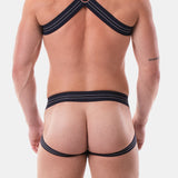 Barcode Berlin Jockstrap Zoran Navy White Black