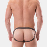 Barcode Berlin Jockstrap Vanko Grey White Black