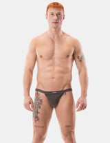 Barcode Berlin Jockstrap Vanko Grey White Black