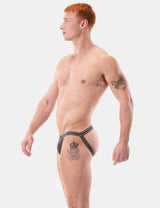 Barcode Berlin Jockstrap Vanko Grey White Black