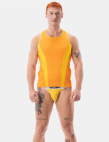 Barcode Berlin Tank Top Dervi Orange Yellow