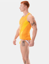 Barcode Berlin Tank Top Dervi Orange Yellow