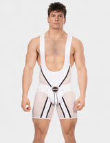 Barcode Berlin Chaps Singlet Krish White Black