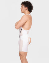 Barcode Berlin Chaps Singlet Krish White Black