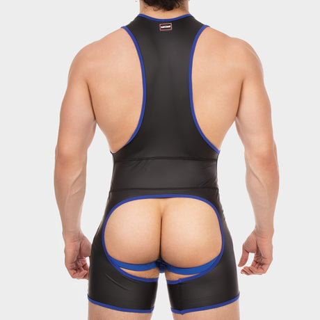 Barcode Berlin Singlet Kam Black Royal