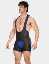 Barcode Berlin Singlet Kam Black Royal