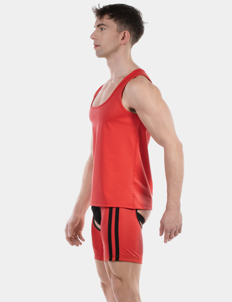 Barcode Berlin Tank Top Zan Red
