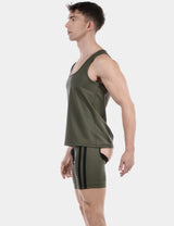 Barcode Berlin Tank Top Zan Army