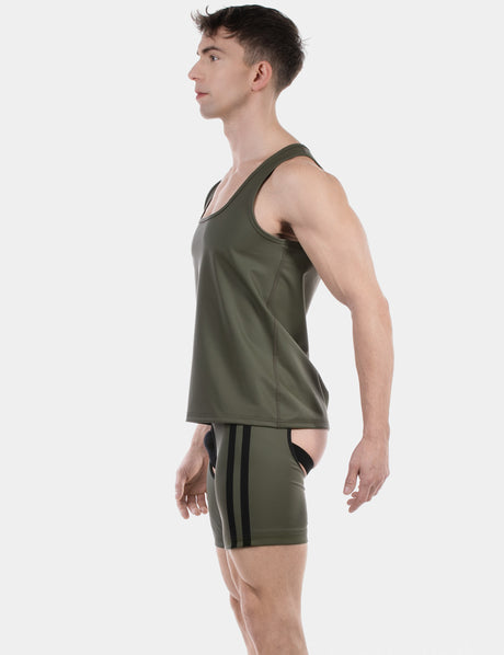 Barcode Berlin Tank Top Zan Army