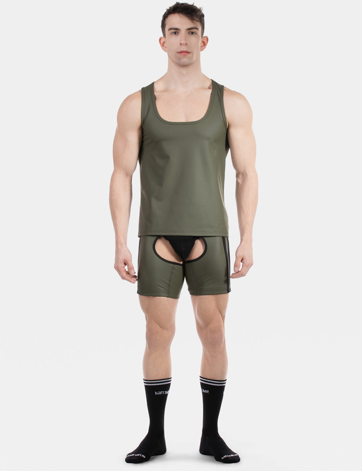 Barcode Berlin Tank Top Zan Army