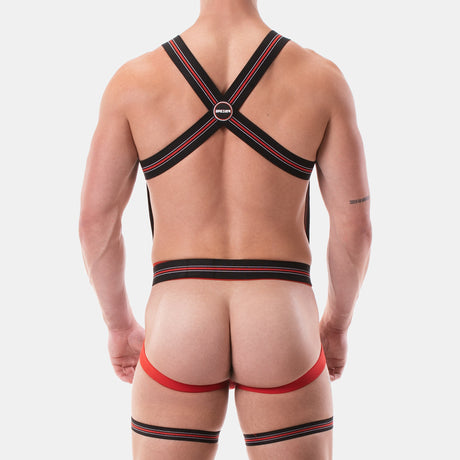 Barcode Berlin Harness Jaro Black White Red