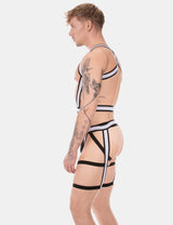 Barcode Berlin Harness Duo Javed White Black