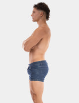Barcode Berlin 5 Pocket Denim Short Tyler Light Blue