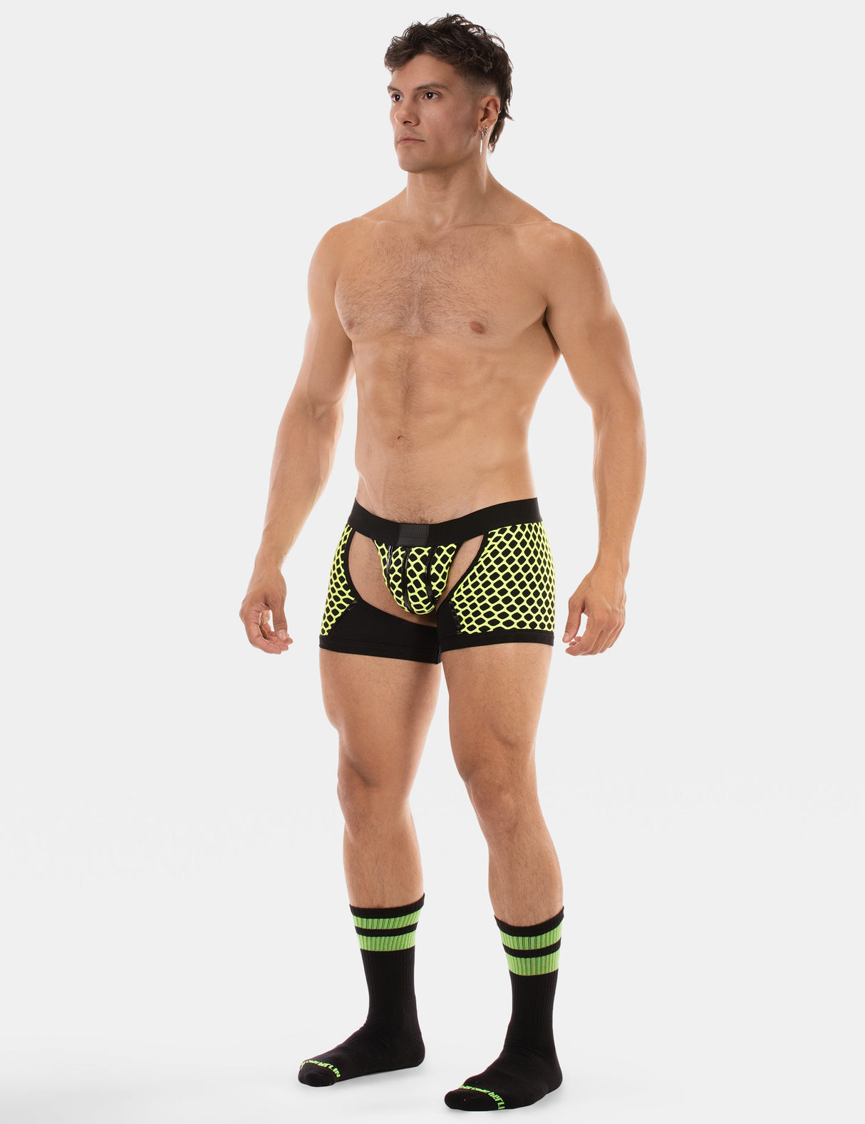 Barcode Berlin Chap Boxer Revo Neon Yellow Black