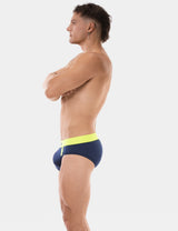 Barcode Berlin Brief Sonny Navy Neon Green