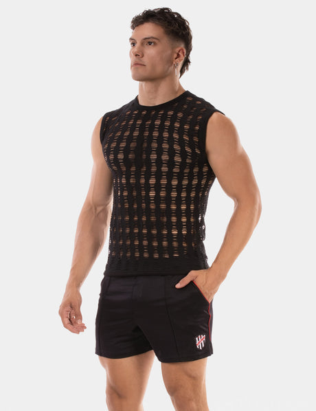 Barcode Berlin Tank Top Vinny Black