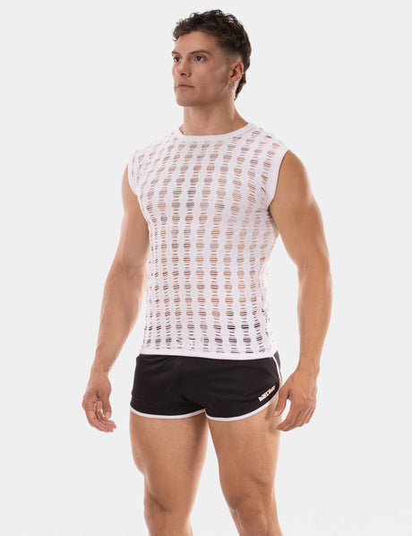 Barcode Berlin Tank Top Vinny White