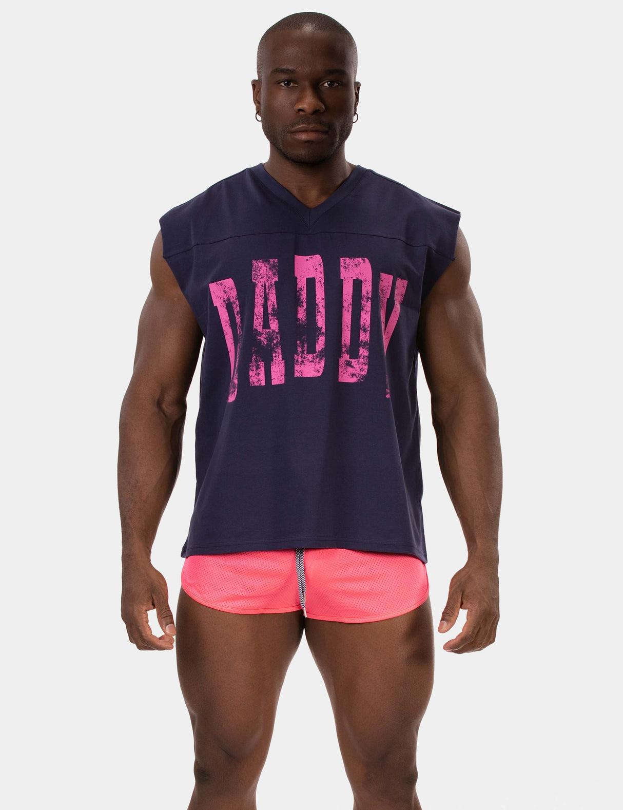 Barcode Berlin Tank Top Daddy Navy