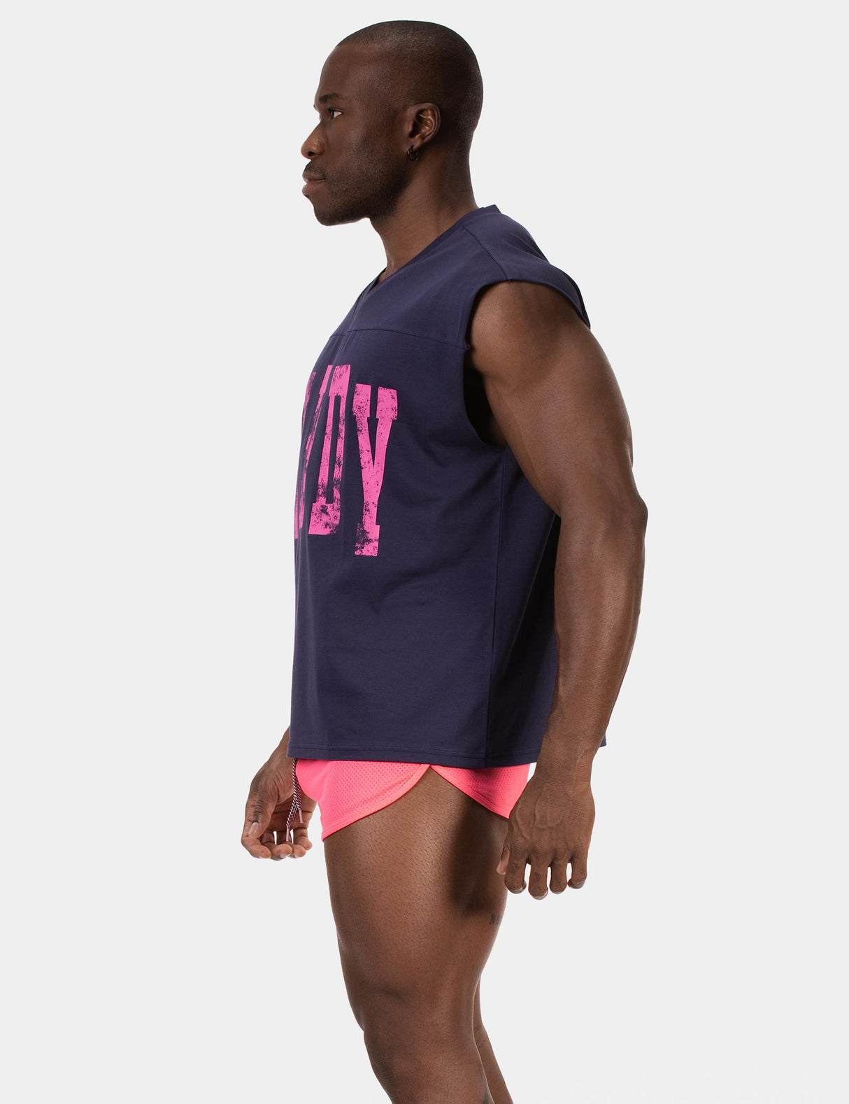 Barcode Berlin Tank Top Daddy Navy