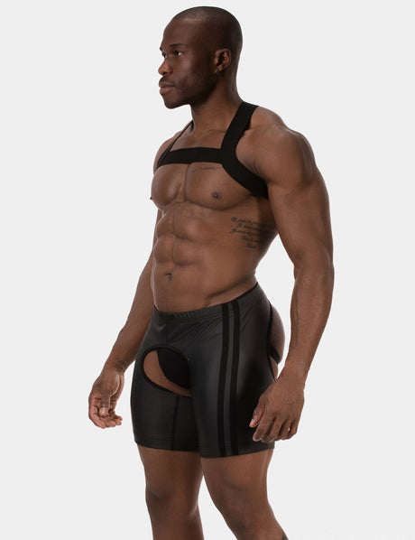 Barcode Berlin Chaps Short Jiho Black