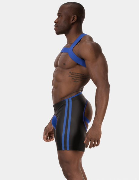 Barcode Berlin Chaps Short Jiho Black Royal