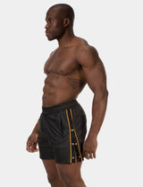 Barcode Berlin Short Fuad Black Yellow